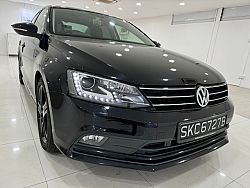 Volkswagen Jetta 1.4 TSI Nav HID LED 2016 Black PushStart Sunroof Android